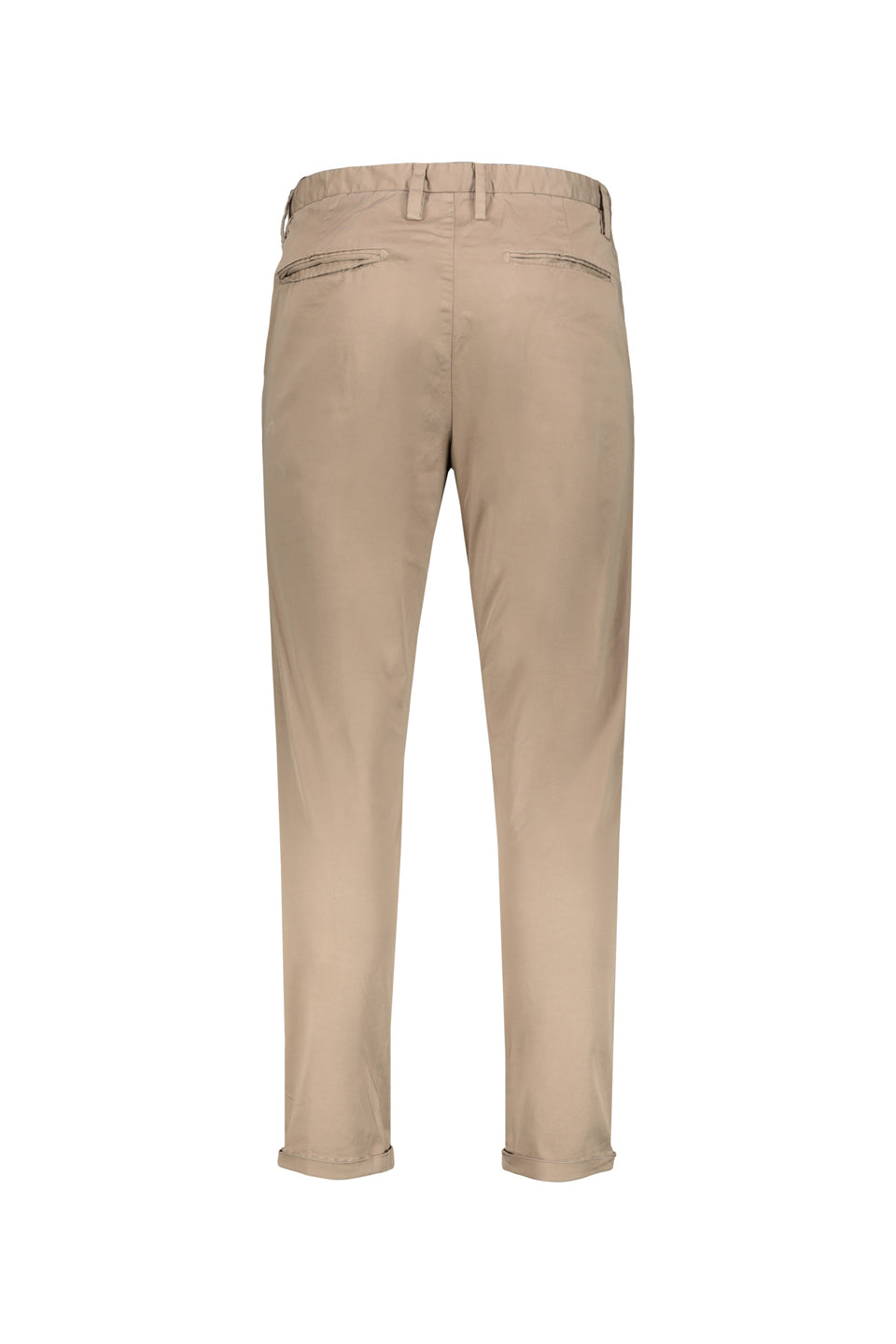 Easy Front Pleat Trousers In Stone