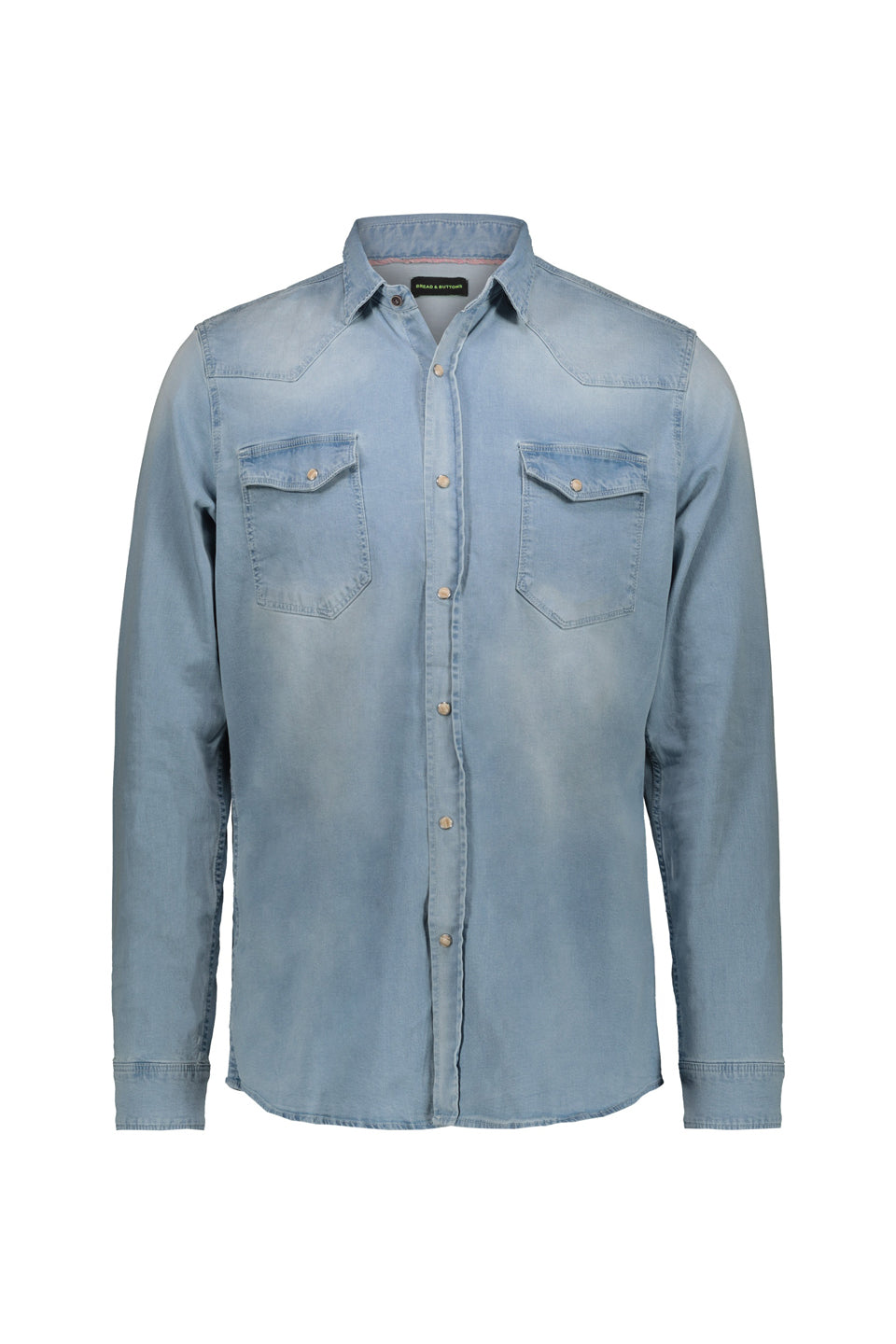 Light Denim Western Shirt