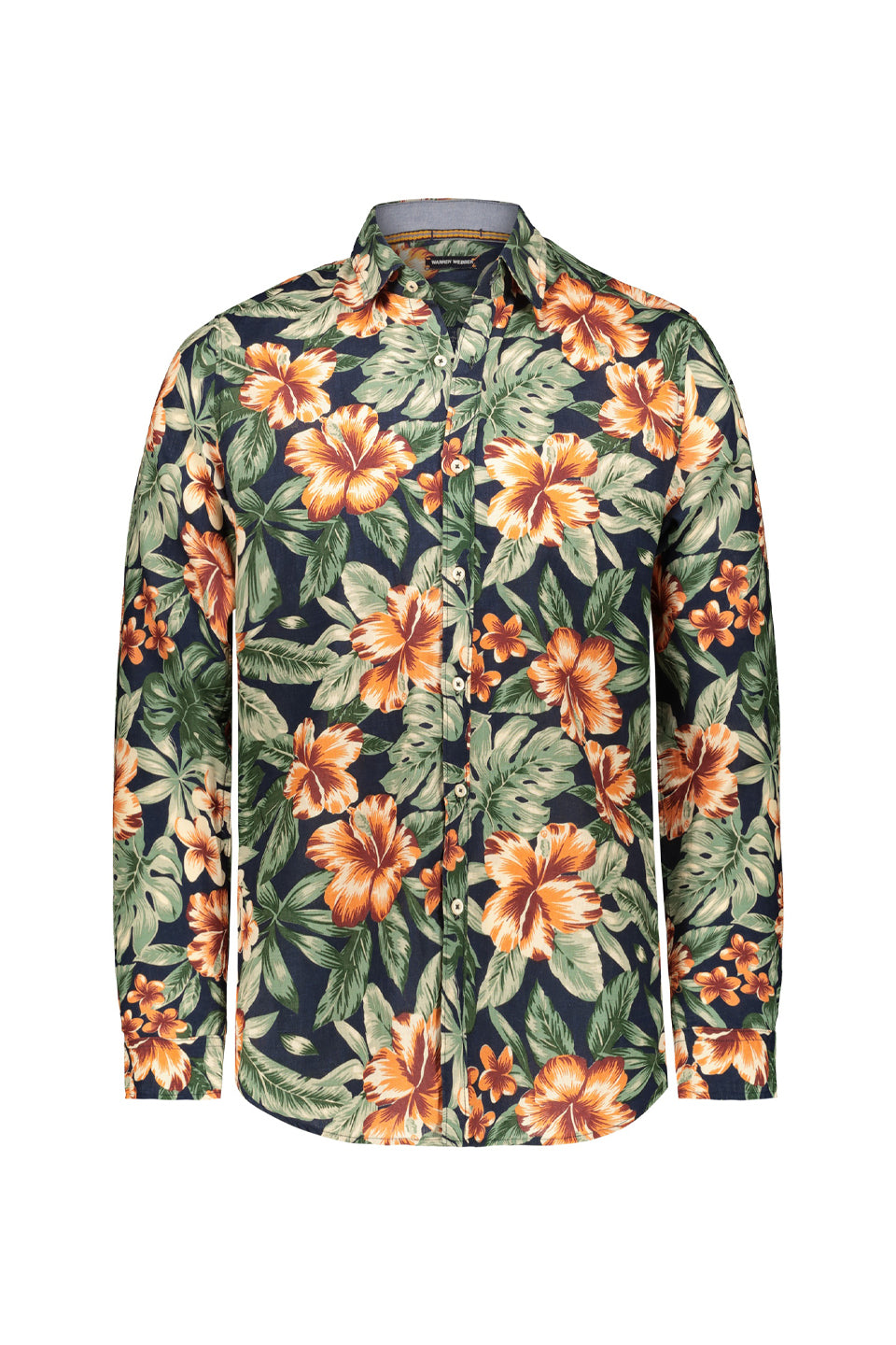 Summer Floral Print Shirt