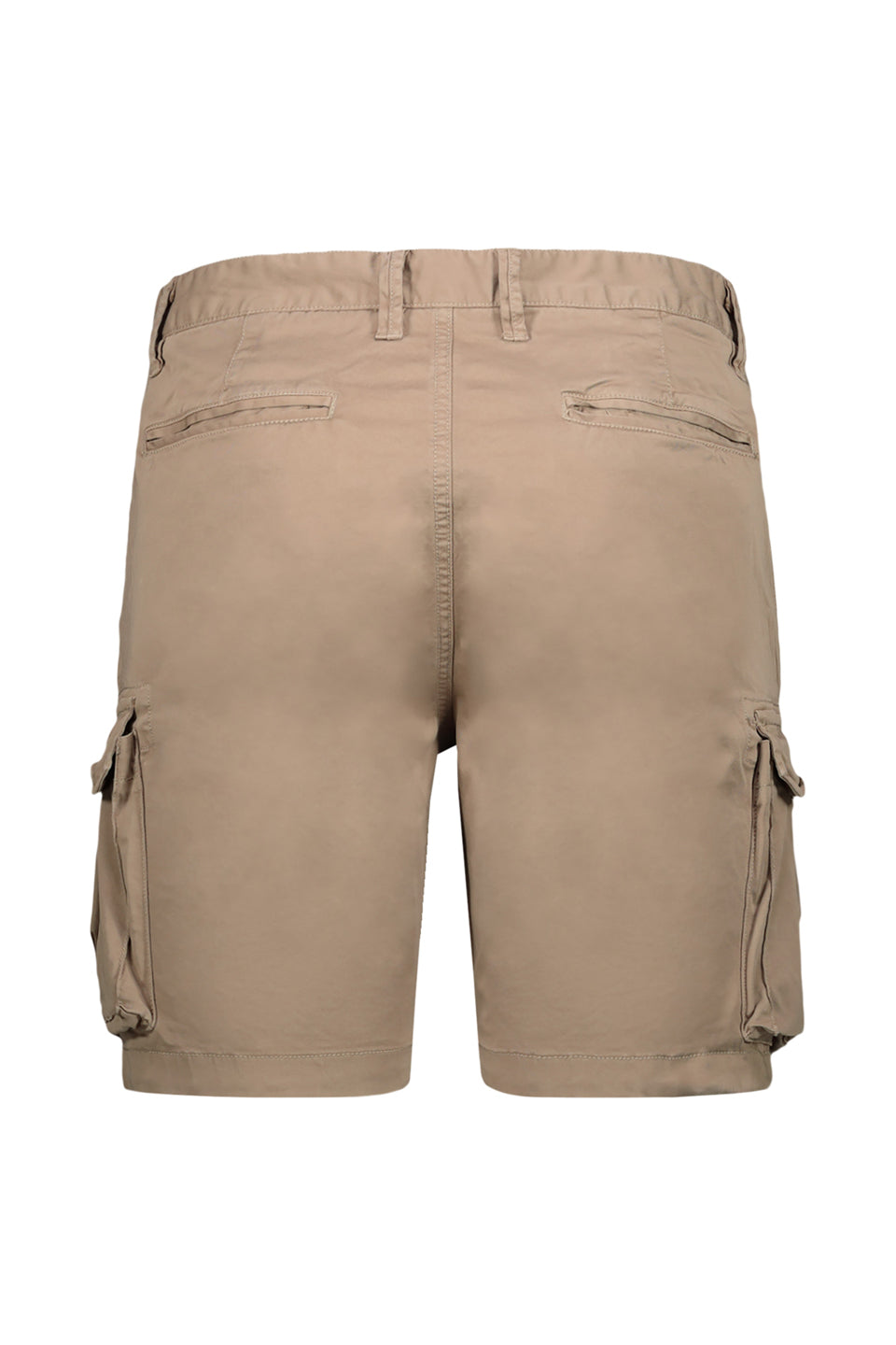 Fitted Cargo Shorts In Camel