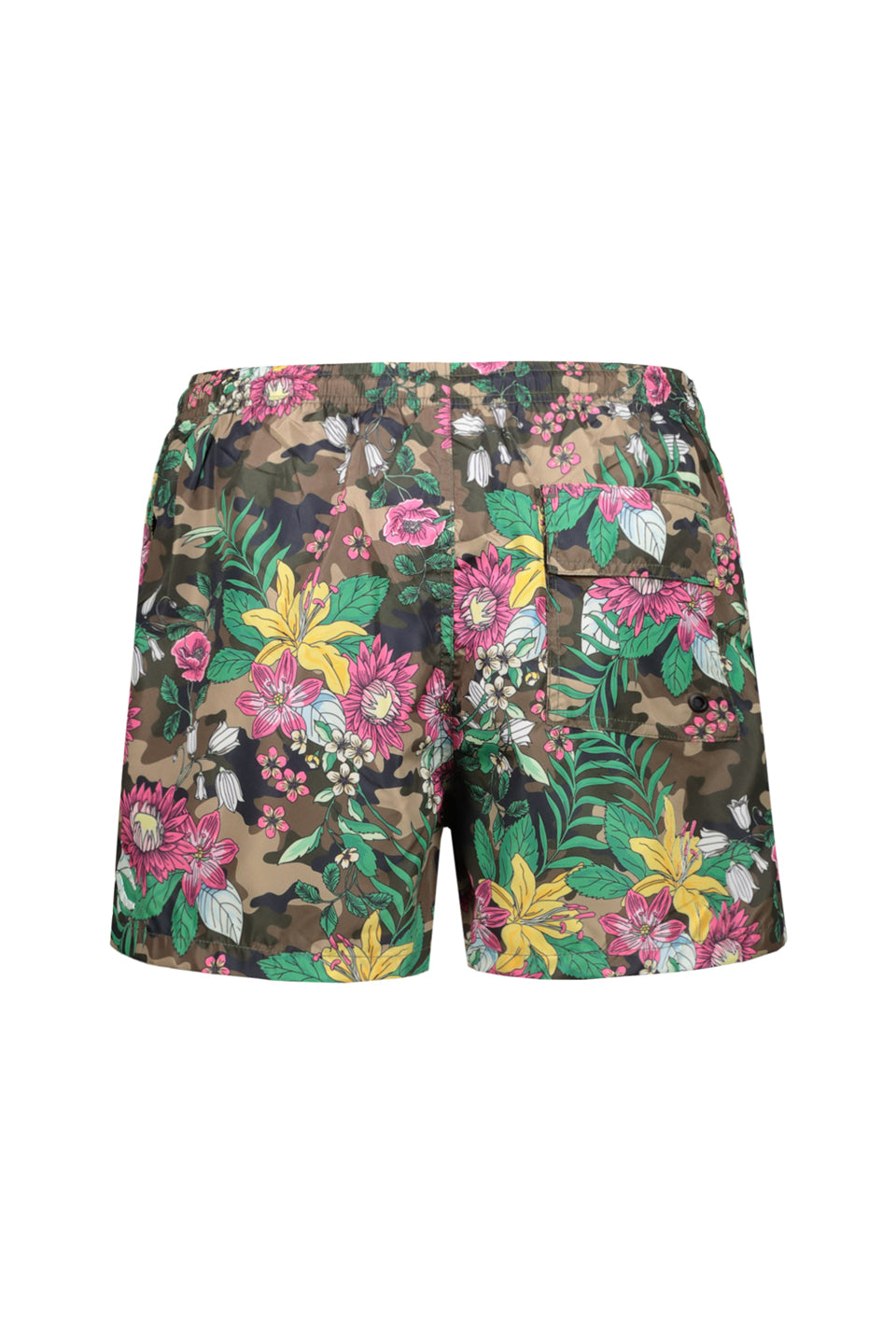 Floral Camo Print Swim Shorts